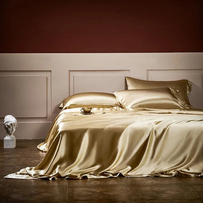 LUX Mulberry Silk Duvet & Sheet Set