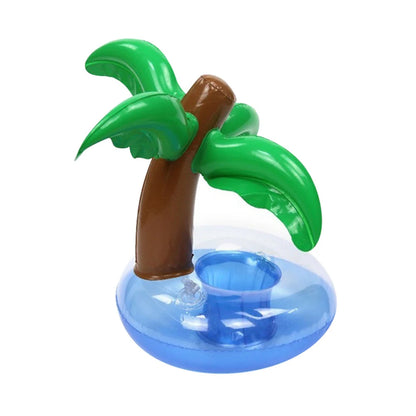 Pool Floating Cup Holder Inflatable Flamingo Drink Holders Mini Bar Coasters Swimming Pool Float Kids Toys Pool Party Decoration