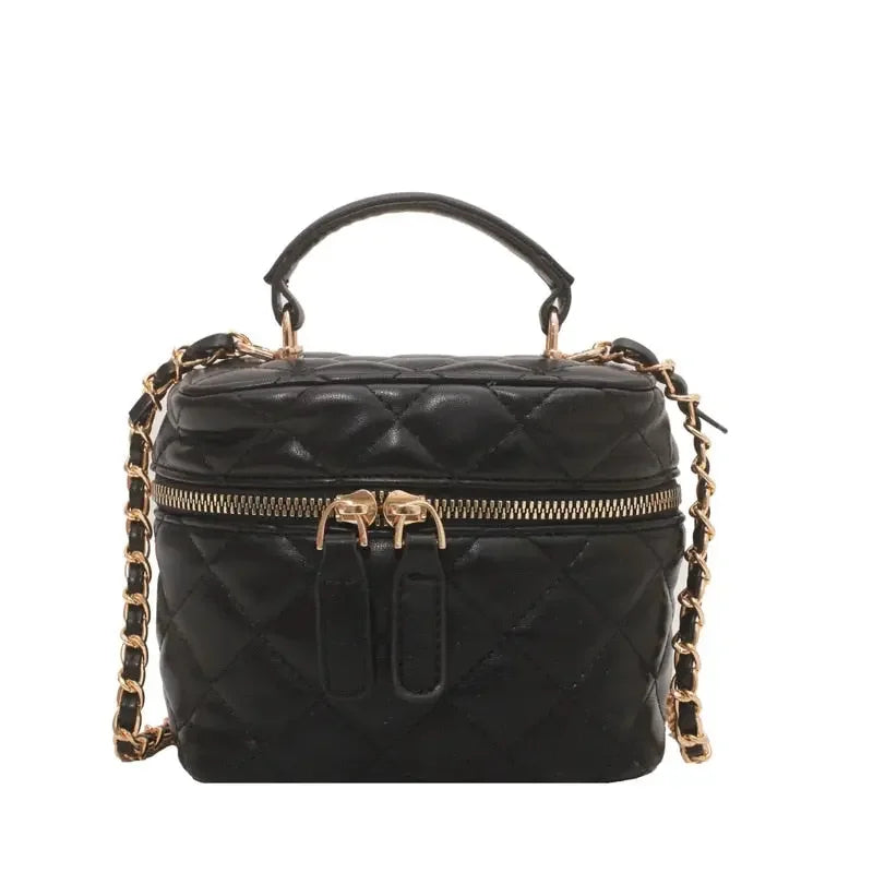 Luxury Mini Box Crossbody Bags for Women Sling Bag Brands Small Chains Shoulder Bag 2022 Square Purses and Handbags Tote Clutch