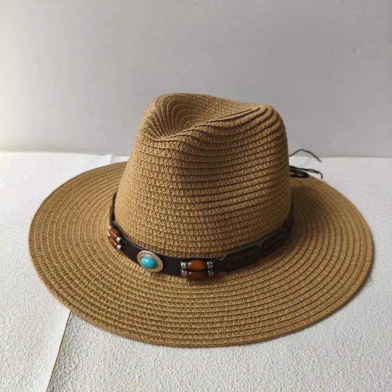 Boho Beach Straw Hat