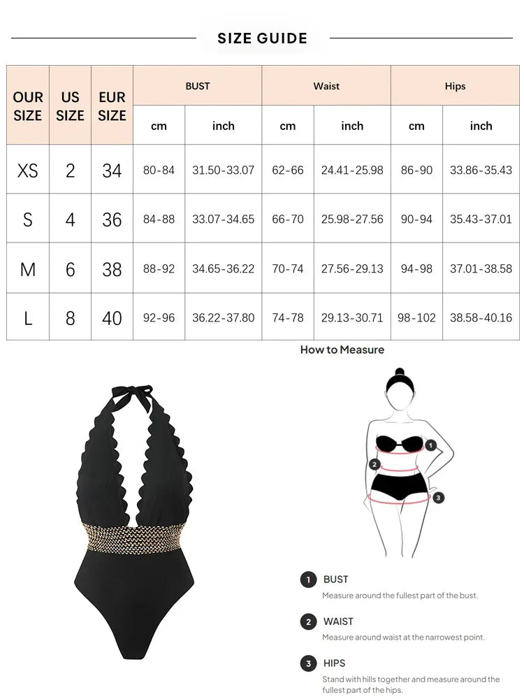 Women's Tummy Control Halter Swimsuit