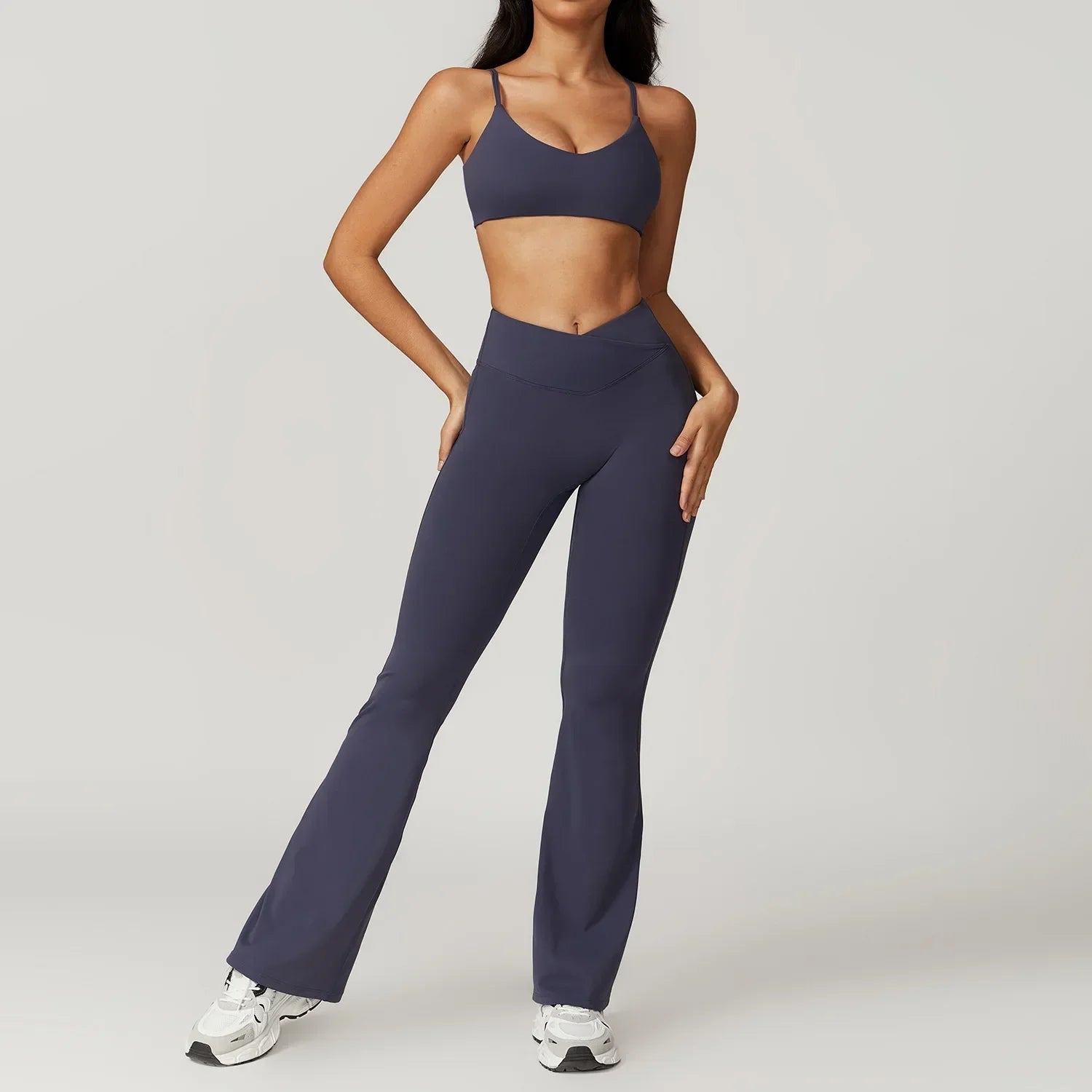 Lucid High Waist Flare Leg Yoga Set Luxlife Brands