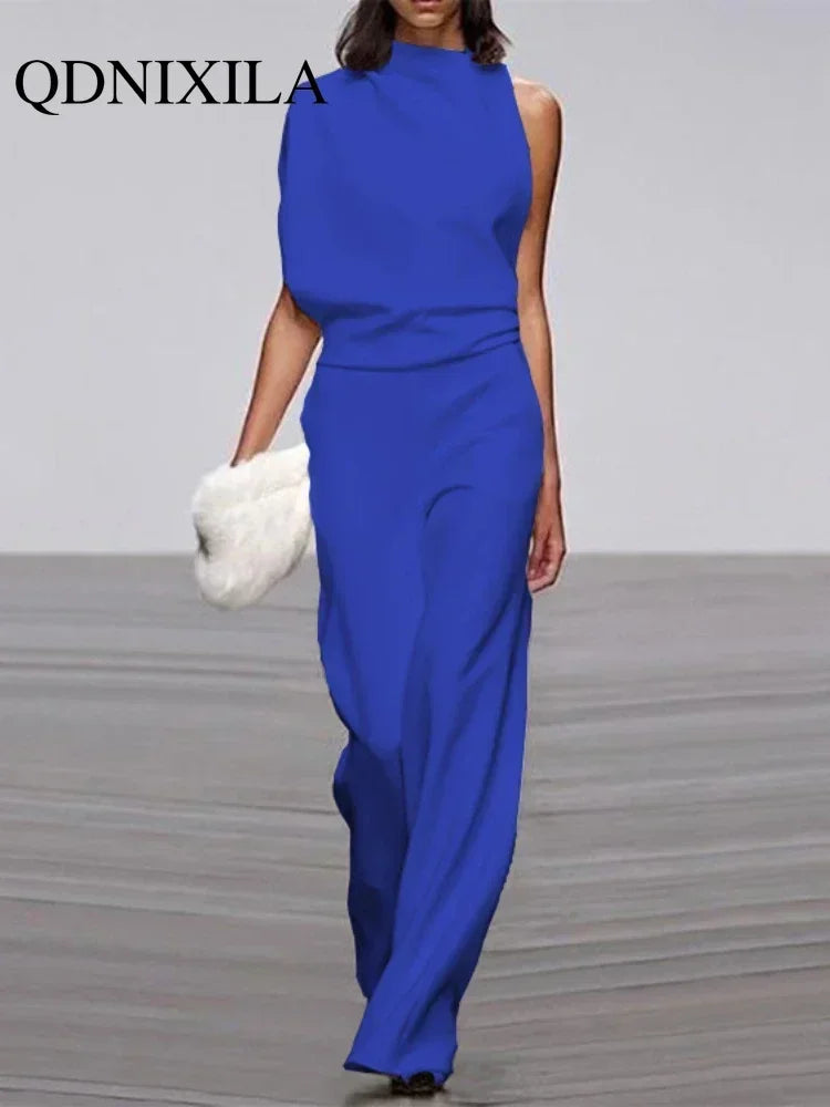 LUX Designer Wide Leg Jumpsuit