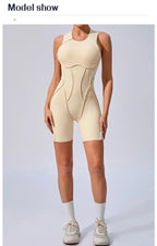 Sports Overalls Padding Sporty Jumpsuit Sportswear Woman Gym Clothing Suit for Fitness Women Bodysuit Luxlife Brands