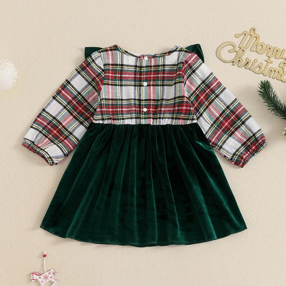 LUX KIDS 1-4Years Christmas Dress