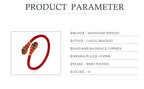 Double Snake Head Cuff Bangles Braided Leather Luxlife Brands