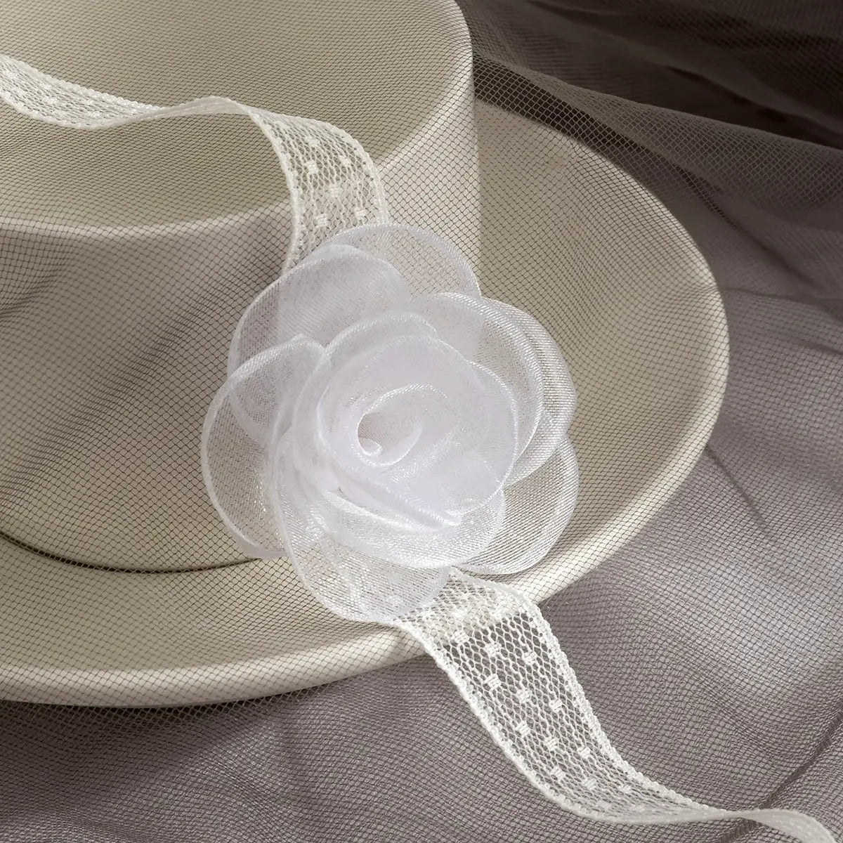 Long Rope with Big Flower Choker Necklace for Women Elegant Lace-up Rope Chain Necklace on Neck 2023 Fashion Jewelry Accessories