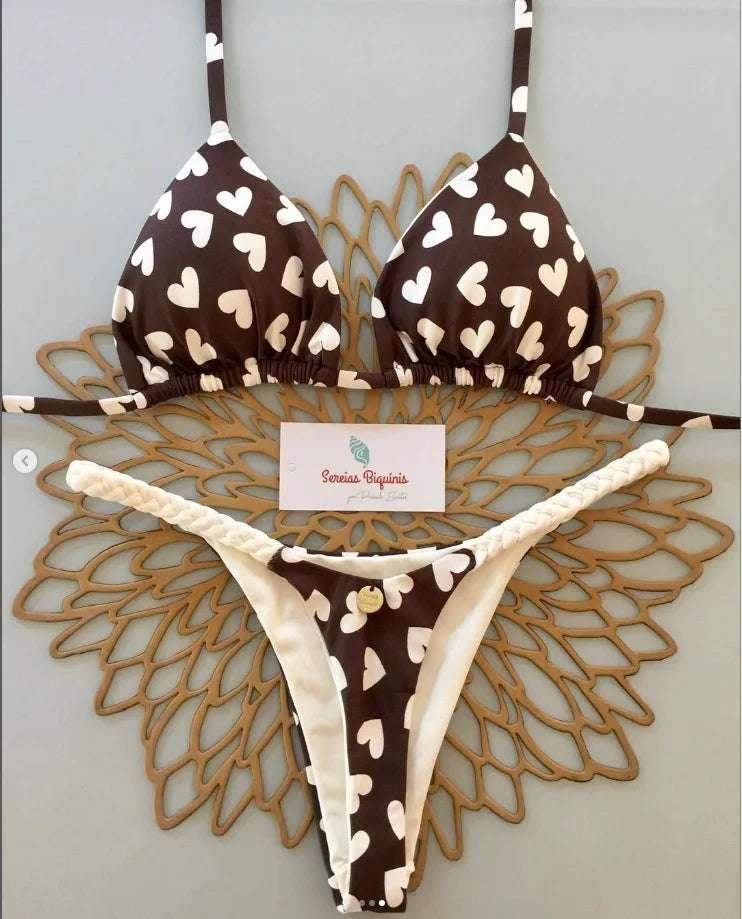 New Bikini Women Sexy Brazil Swimsuit Beach Vacation Swimwear