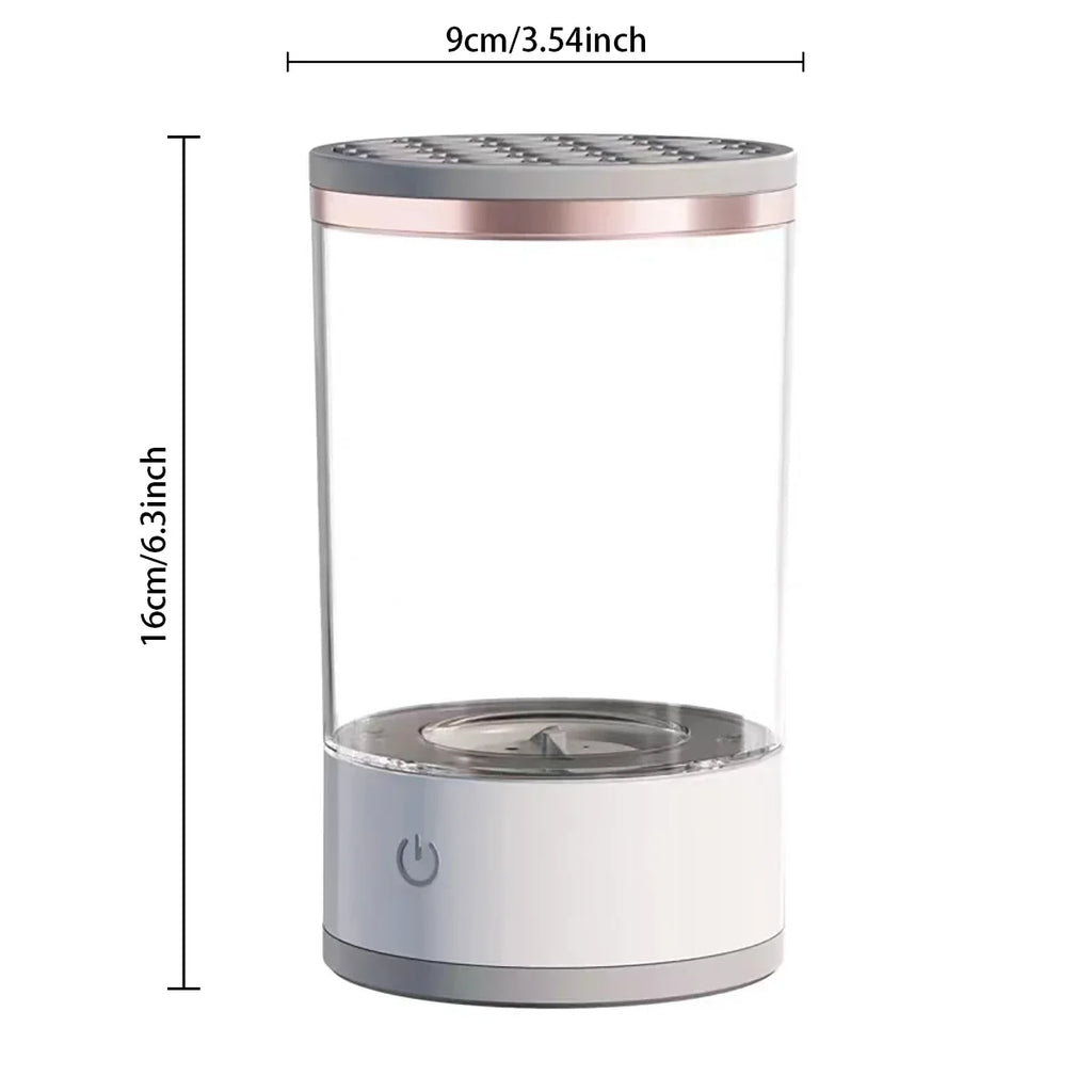 Automatic Electric Makeup Brush Cleaner Rechargeable Lazy Cleaning Brush Washer Quick Dry Tool LUXLIFE BRANDS