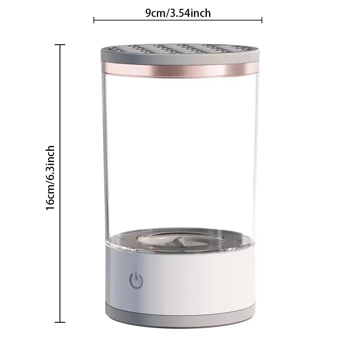 Automatic Electric Makeup Brush Cleaner Rechargeable Lazy Cleaning Brush Washer Quick Dry Tool LUXLIFE BRANDS