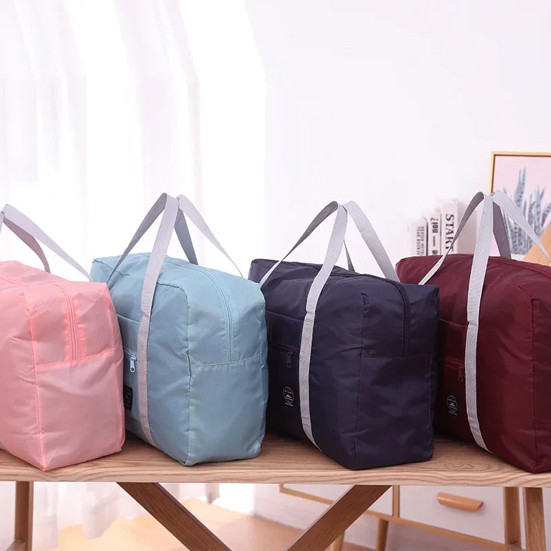 Foldable Travel Duffel Bag Tote Carry on Luggage Bag Spirit Airlines Personal item Sports Gym Bag Travel Organizer Luxlife Brands