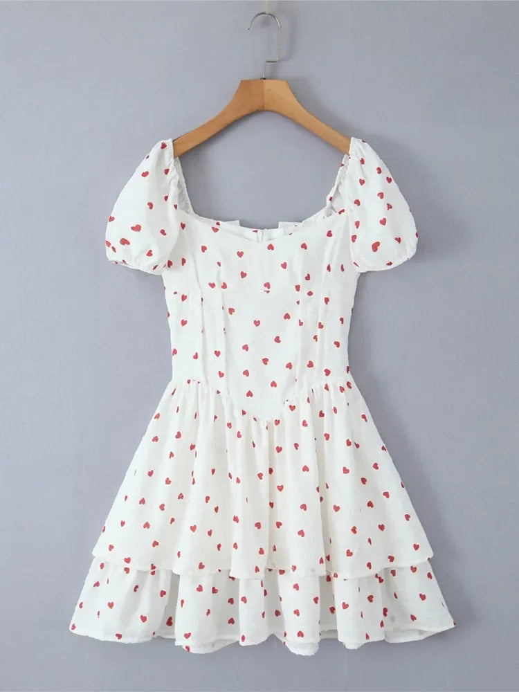 Jasmin Puff Sleeve Summer Dress Luxlife Brands