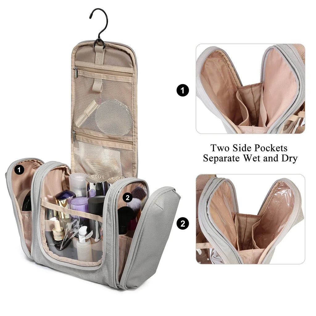Travel Organizer Hanging Makeup Bag LUXLIFE BRANDS
