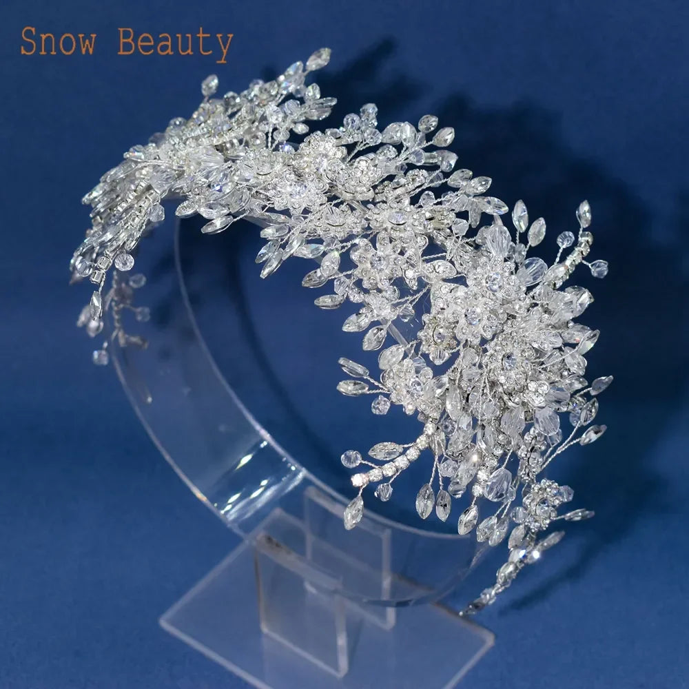Luxury Bridal Crystal Tiara LUXLIFE BRANDS