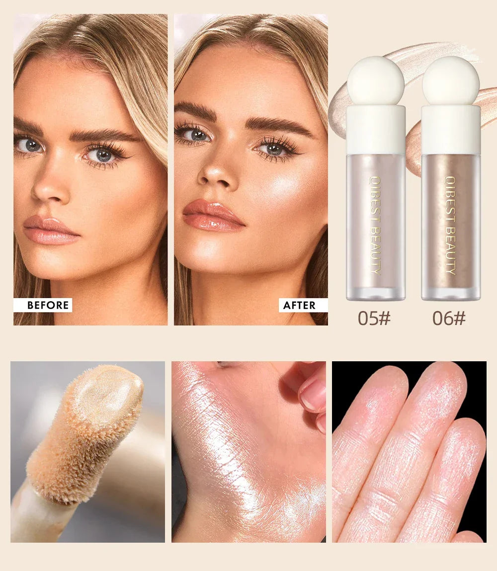 Waterproof Soft Cream Highlighter + Bronzer + Contour + Blush