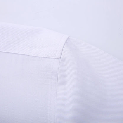 Classic French Cuff Hidden Button Dress Shirt