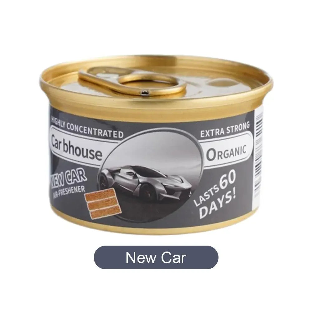 Car Air Freshener Bubble Gum Scent Organic Cans Odor Eliminator Essential Long-Lasting Strong Fragrance For Auto Home Closet Luxlife Brands