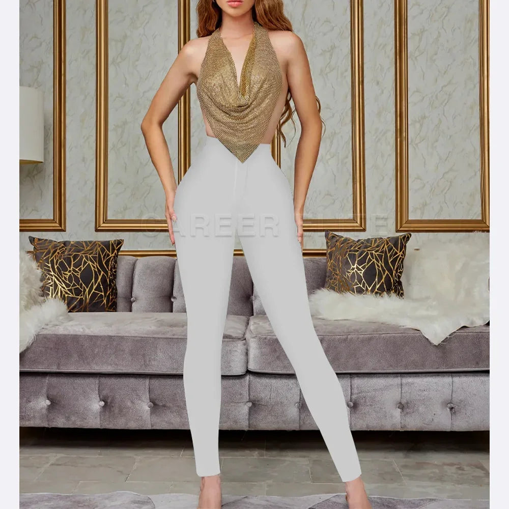 Women High Waist Body Shaper Tummy Compression Leggings Pants Reducing and Shaper Thigh  Slimmer Sheath Stretch Skinny Trousers