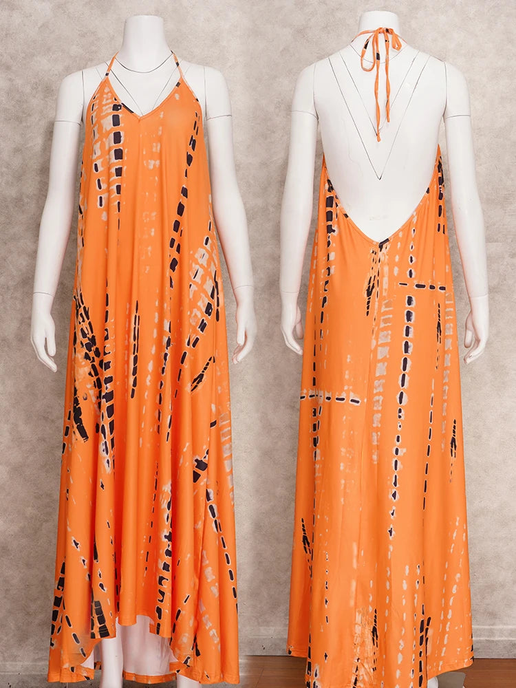 Boho Beach Maxi Dress - LUXLIFE BRANDS