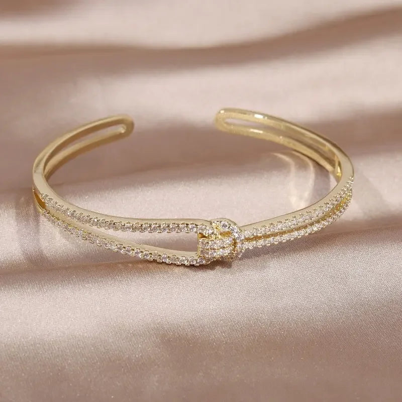 LUX 14K Designer Adjustable Bracelet