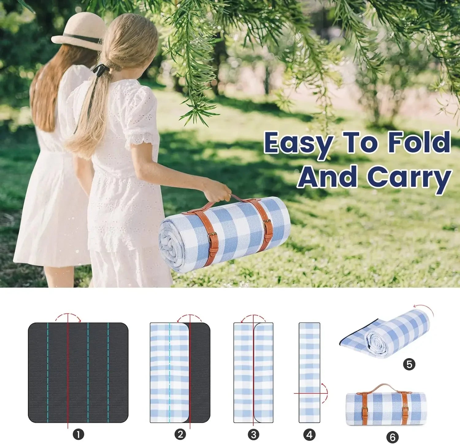 Extra Large Waterproof Beach Mat Luxlife Brands