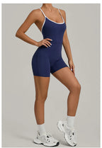 Workout Jumpsuit Sports Overalls Women Rompers Gym Clothing Running Bodysuits Fitness Suits Gym Tracksuit Sportswear Yoga Set Luxlife Brands