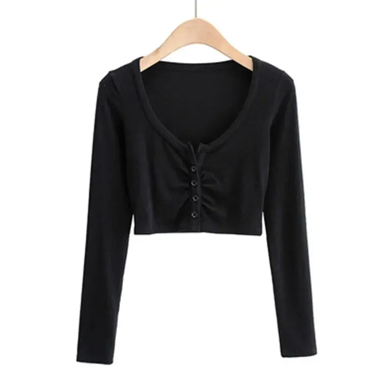 High Street Cropped Cardigan - LUXLIFE BRANDS