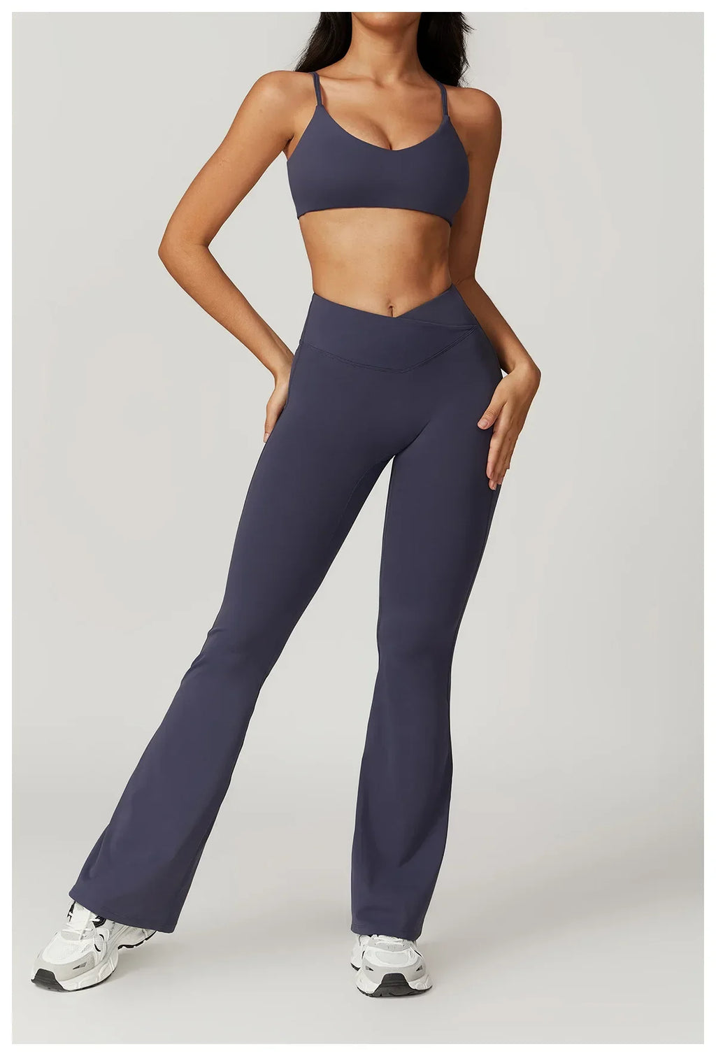 Lucid High Waist Flare Leg Yoga Set