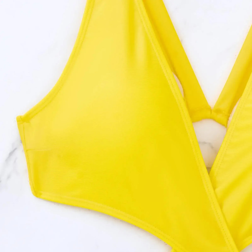 Red One Piece Swimsuit Woman Trikini Raceback Swimwear Thong Beachwear Woman 2025 Cut Out Bathing Suits Ladies Holiday Summer