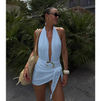 Tahiti Swim Monokini & Sarong Set Luxlife Brands