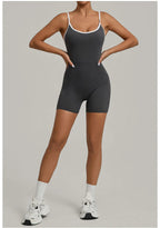 Workout Jumpsuit Sports Overalls Women Rompers Gym Clothing Running Bodysuits Fitness Suits Gym Tracksuit Sportswear Yoga Set Luxlife Brands