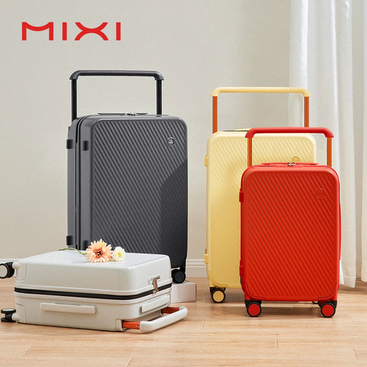 Wide Handle Suitcase 24" Travel Luggage