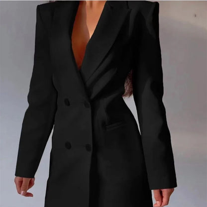 Women’s Open Back Blazer Dress LUXLIFE BRANDS