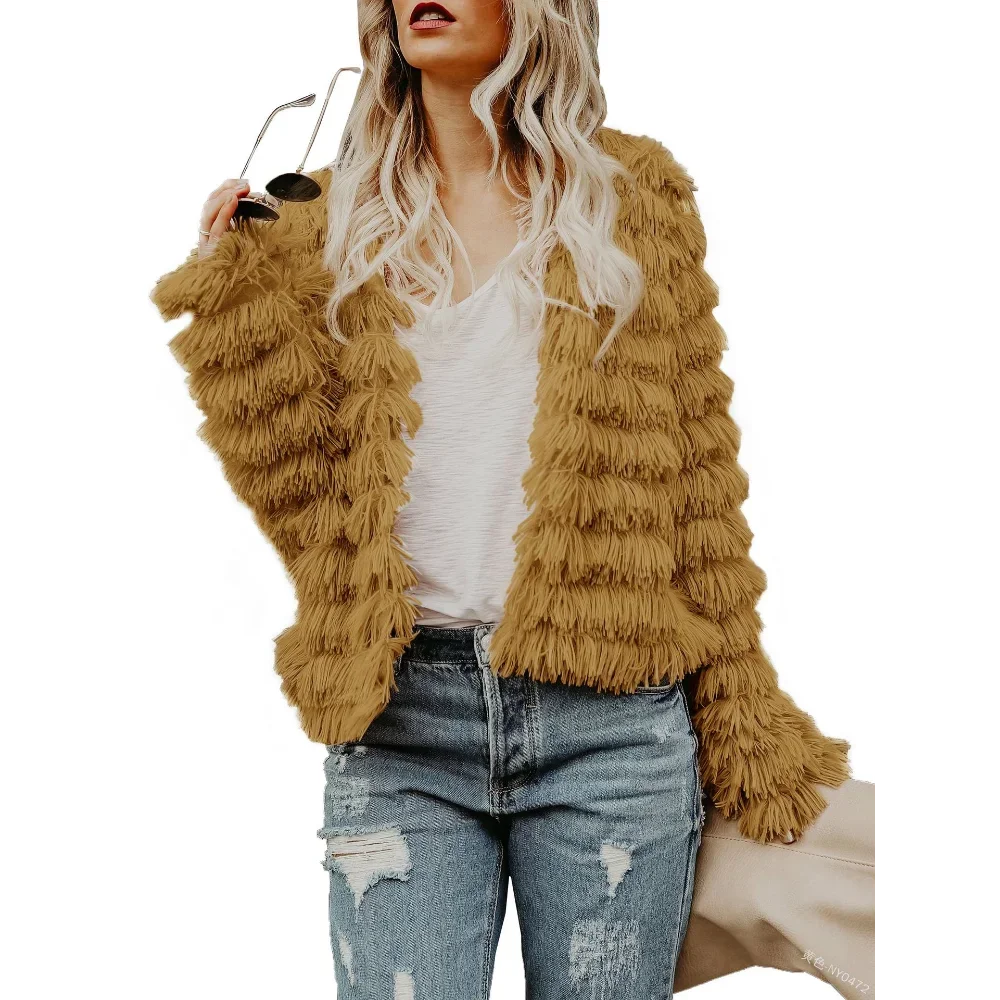 Farrah Faux Fur Coat LUXLIFE BRANDS