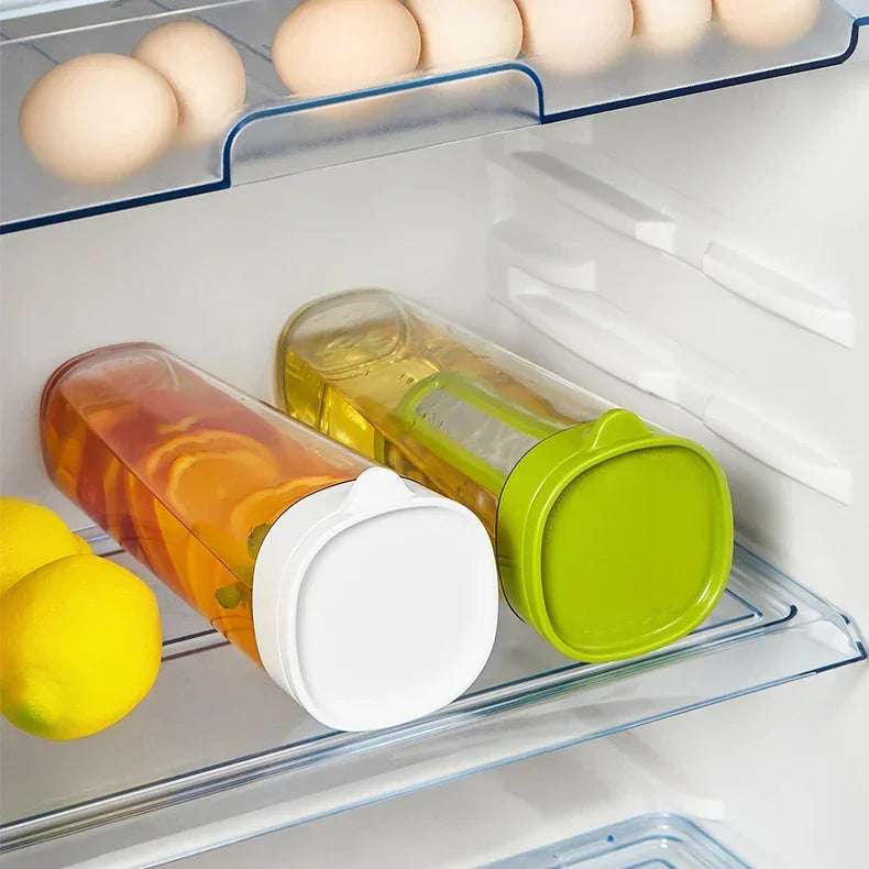 Rotating Seal Cold Brew Pitcher with Removable Infuser  Cute Water Bottle  Water Bottle with Straw LUXLIFE BRANDS