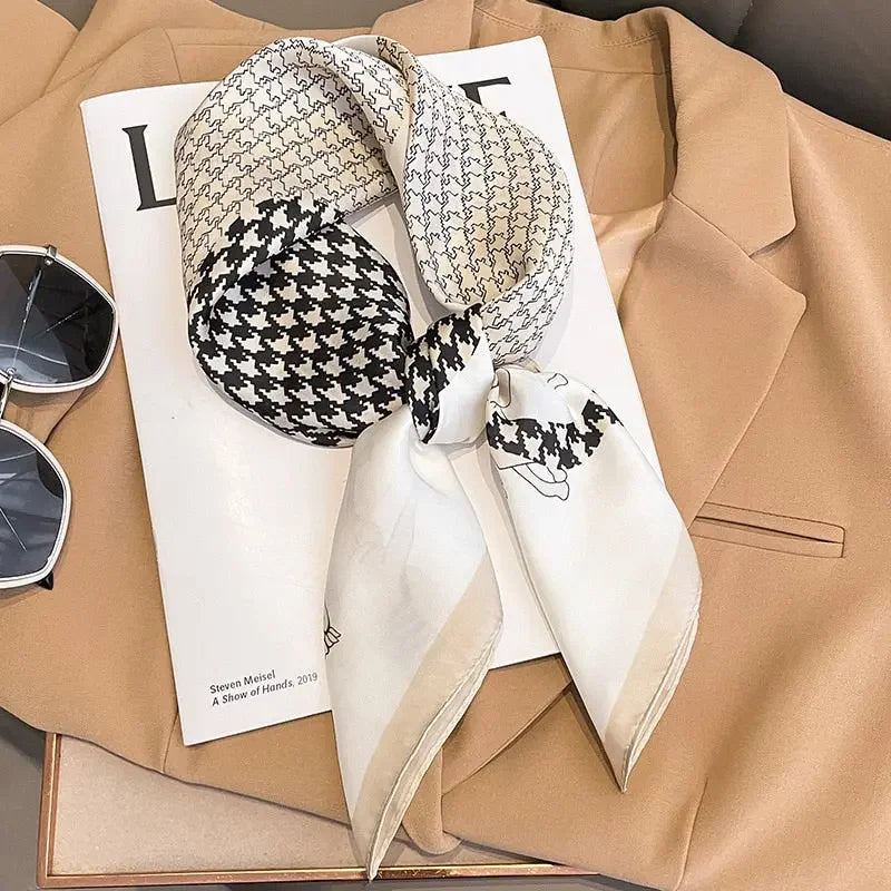 Saturday Afternoon Silk Square Scarf