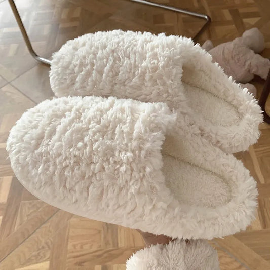 Teddy Cozy Home Slippers LUXLIFE BRANDS