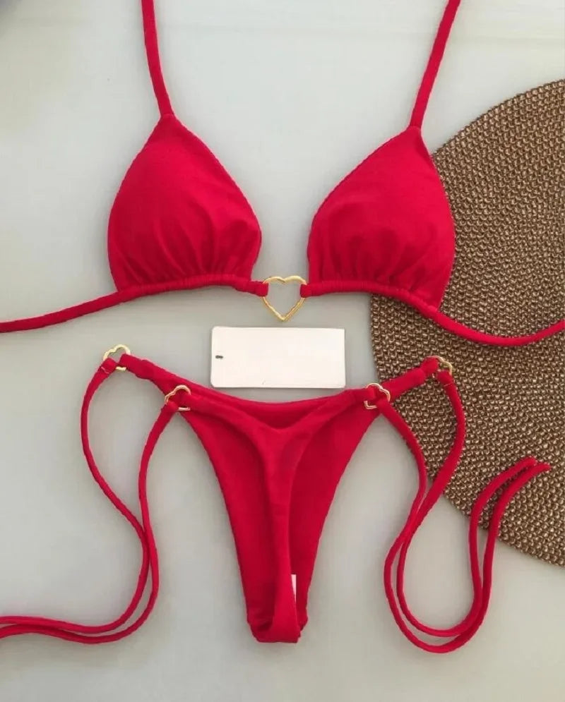 Blazin Brazilian Thong Swimwear Luxlife Brands