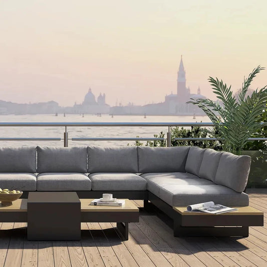 Garden Furniture Deep Seating Patio Set Sun Lounger Outdoor Furniture Daybed