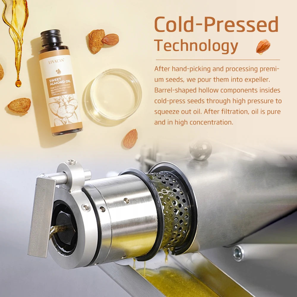 Cold Pressed Almond Oil (Deep Moisturizing)