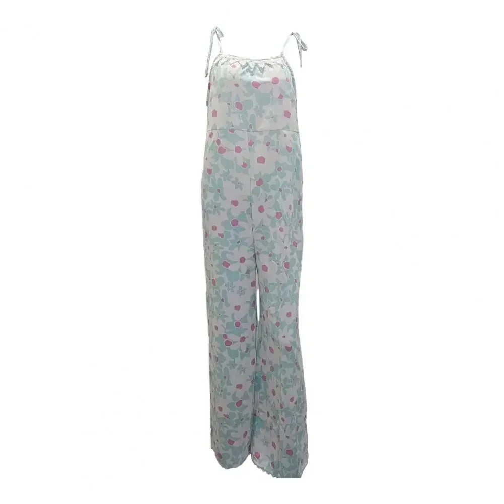 Delilah Wide Leg Jumpsuit With Pockets LUXLIFE BRANDS