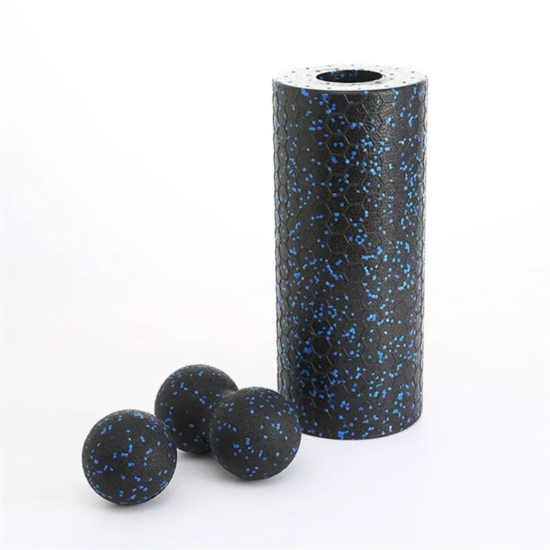 Yoga Roller Deep Tissue Stretching Muscle Relaxation LUXLIFE BRANDS