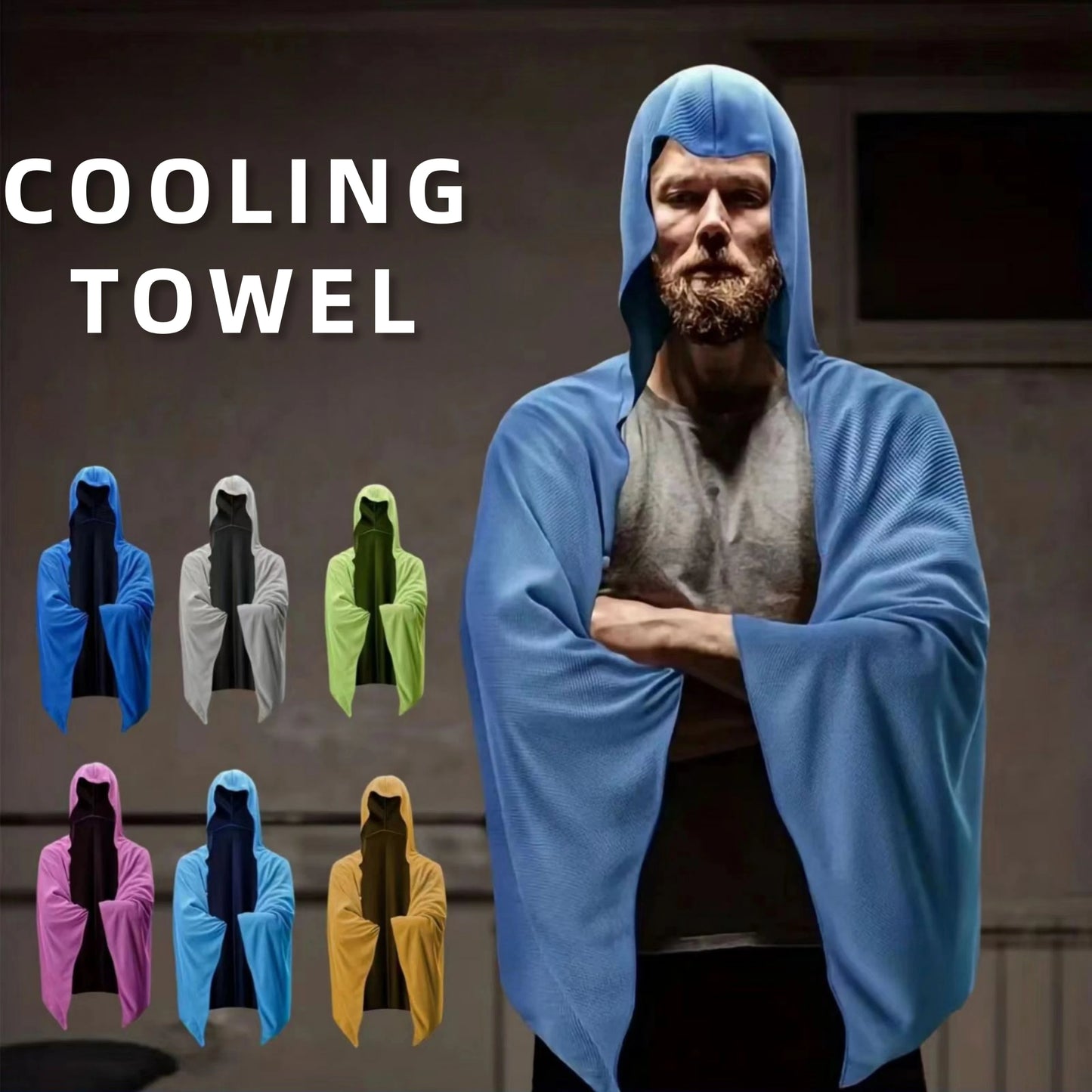 Cooling Towel For UV Protection, Quick Drying & Absorbent