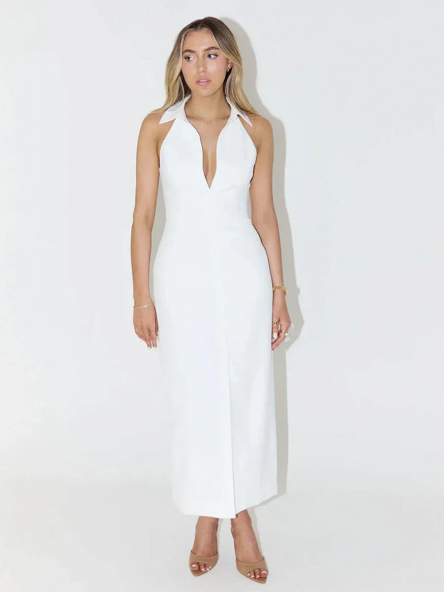 Sasha Summer Slim Fit Maxi Dress Luxlife Brands