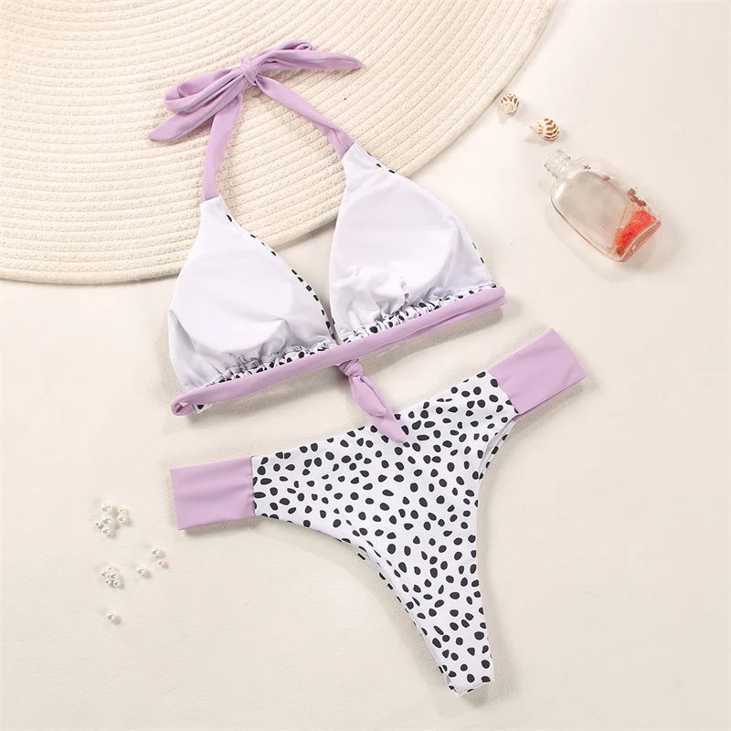 Polka Dot Bikini Set