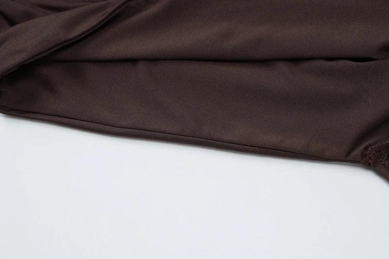 Melissa Draped & Ruched Mini Dress