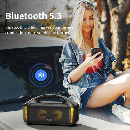 Portable Bluetooth Speaker 90W StormBox Blast Waterproof 30H Playtime