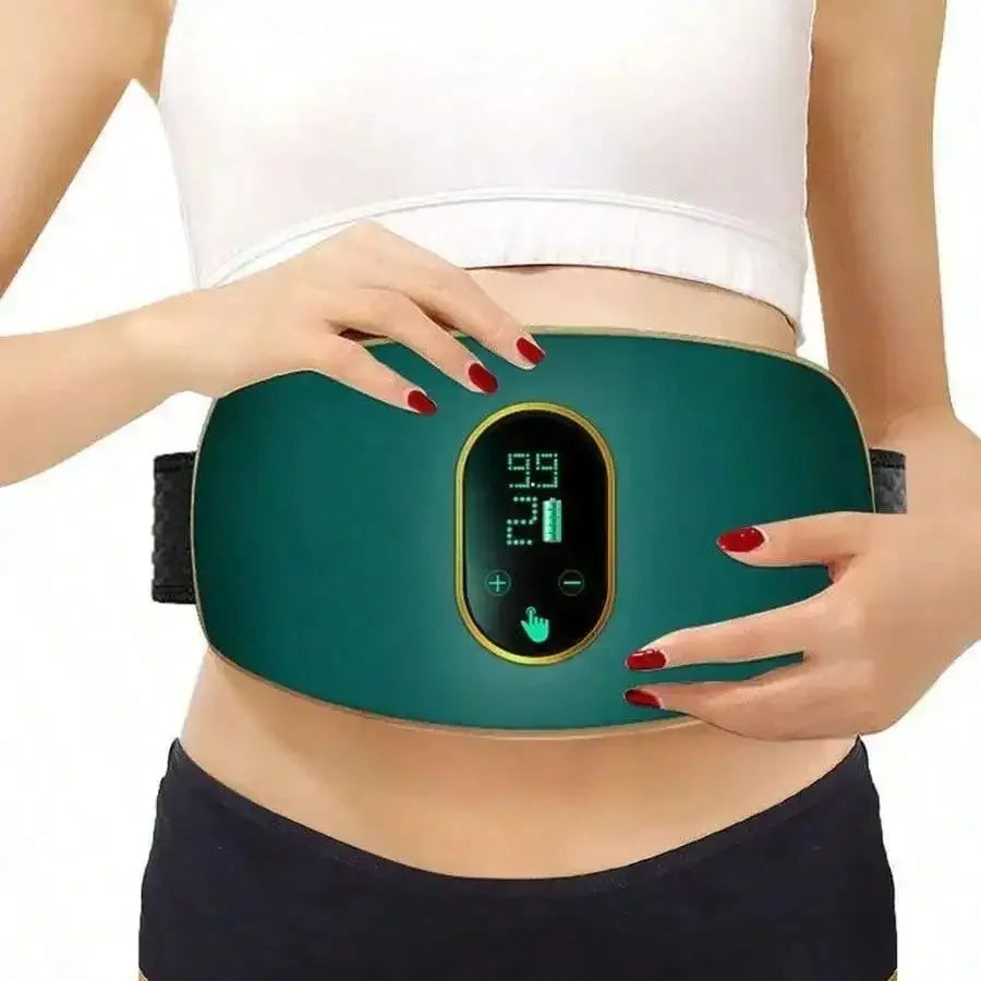 Rechargeable Waist Belt Body Slimming Machine Waist Fitness Massager Weight Loss and Body Shaping Instrument Constipation Relief