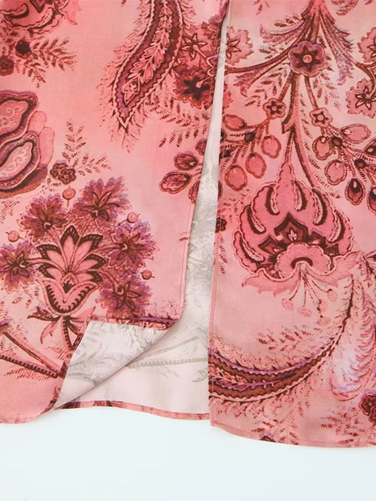 Chloe Strapless Spring Midi Dress LUXLIFE BRANDS