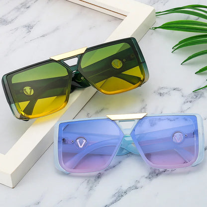 Luxury Fashion Women Sunglasses Glamour Brand Square Designer Men Glasses Stylish Runway Vintage Shades UV400 LUXLIFE BRANDS
